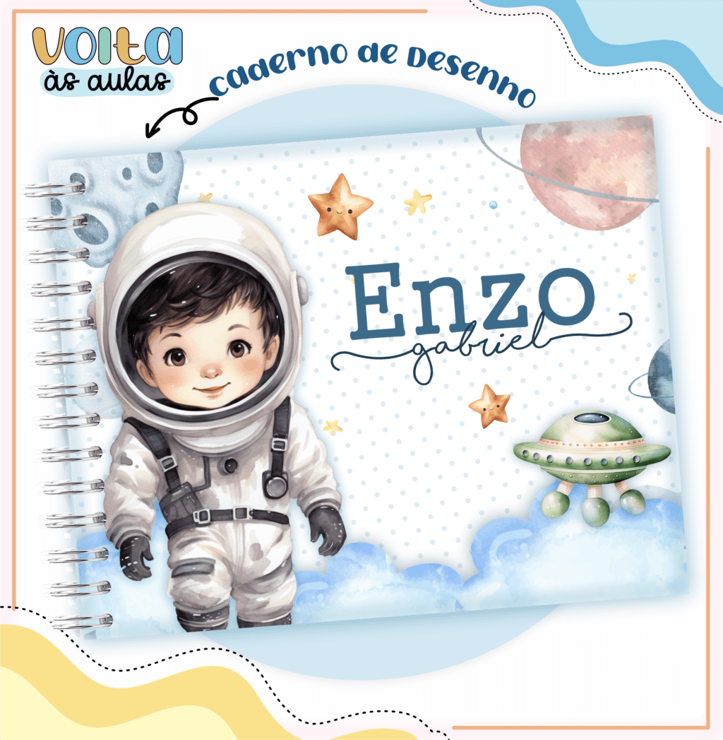 Kit Astronauta – Volta às Aulas 2024 (Lina) - Imagem 12