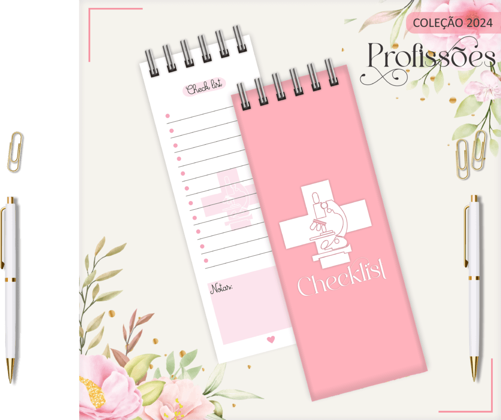 Combo BIOMEDICINA Feminina – Profissões 2024 (Lina) - Imagem 20