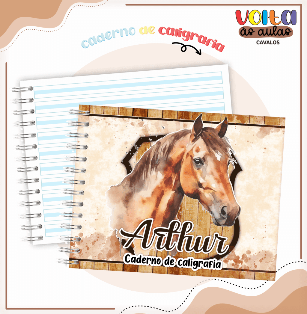 Kit Cavalo – Volta às Aulas 2024 (Lina) - Imagem 2