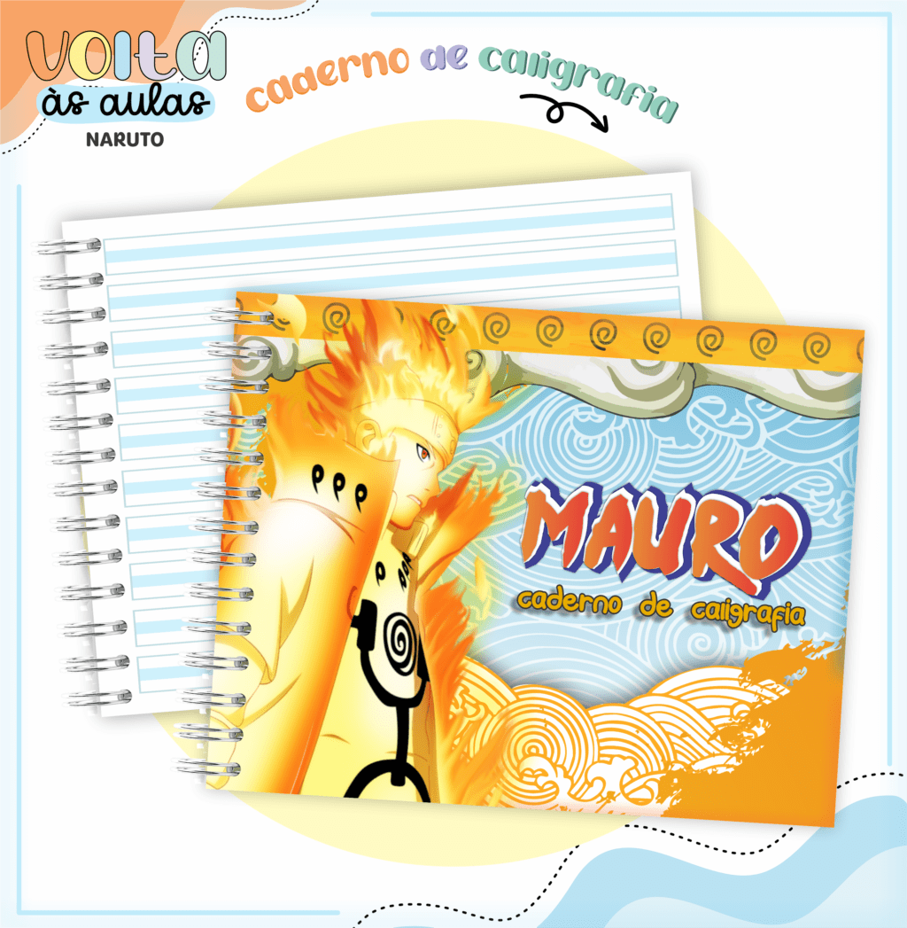 Kit Naruto – Volta às Aulas 2024 (Lina) - Imagem 5