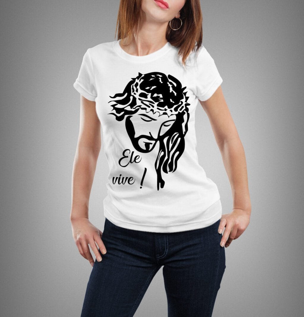 Páscoa Cristã - Camisetas | T-Shirts - Imagem 2