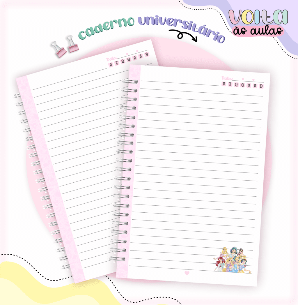 Kit Princesas – Volta às Aulas 2024 (Lina) - Imagem 2