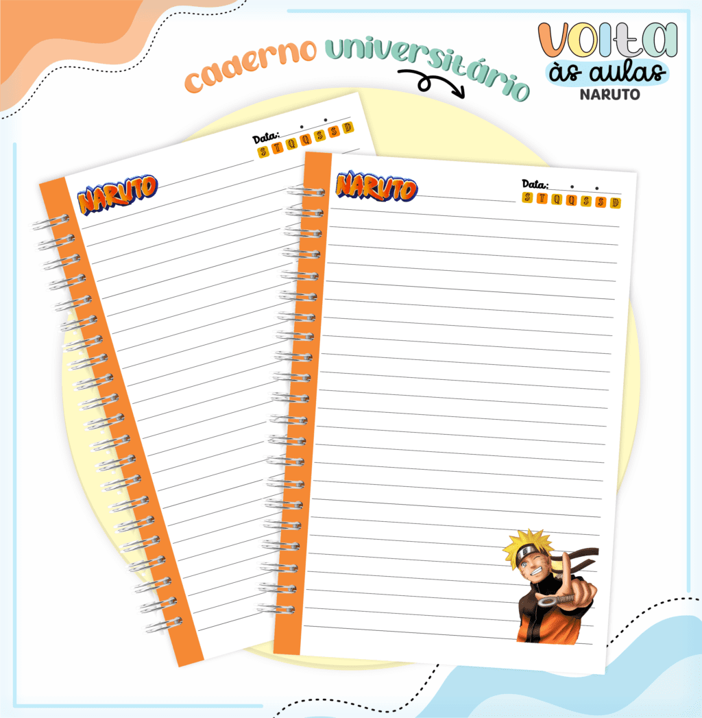 Kit Naruto – Volta às Aulas 2024 (Lina) - Imagem 6