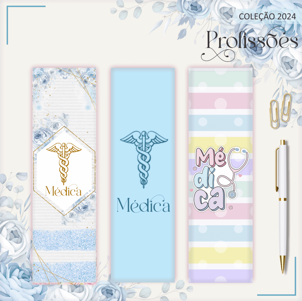 Combo MÉDICA Feminina – Profissões 2024 (Lina) - Imagem 12