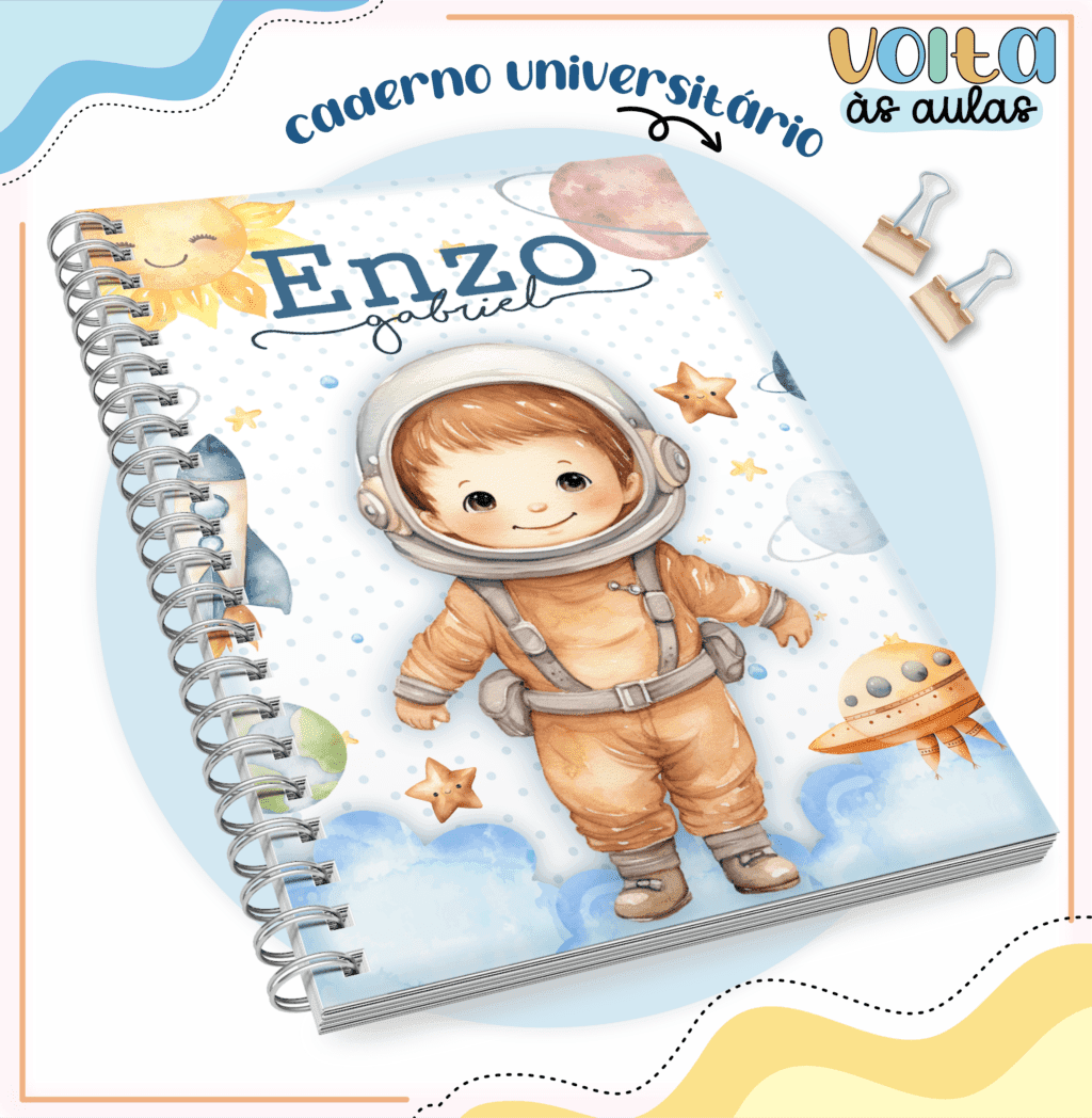 Kit Astronauta – Volta às Aulas 2024 (Lina) - Imagem 4