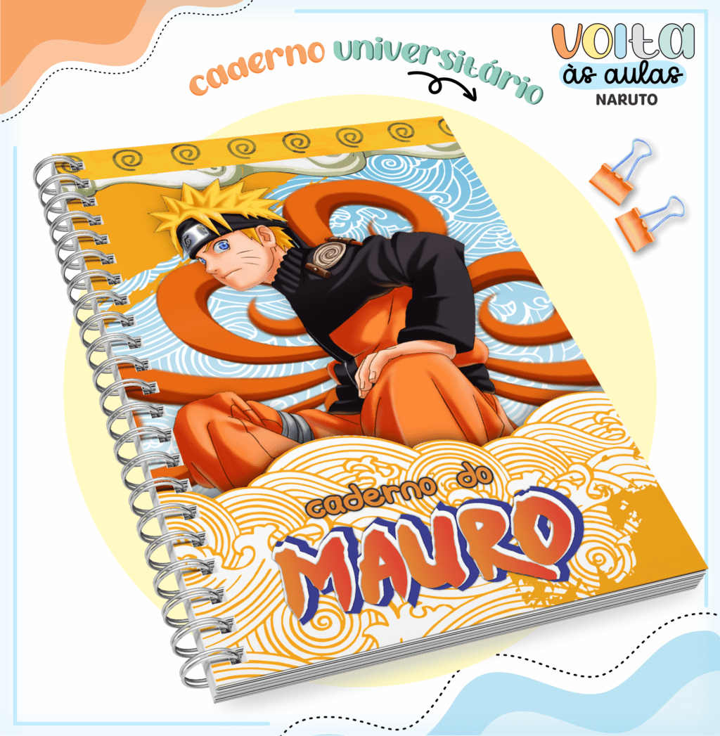 Kit Naruto – Volta às Aulas 2024 (Lina) - Imagem 7