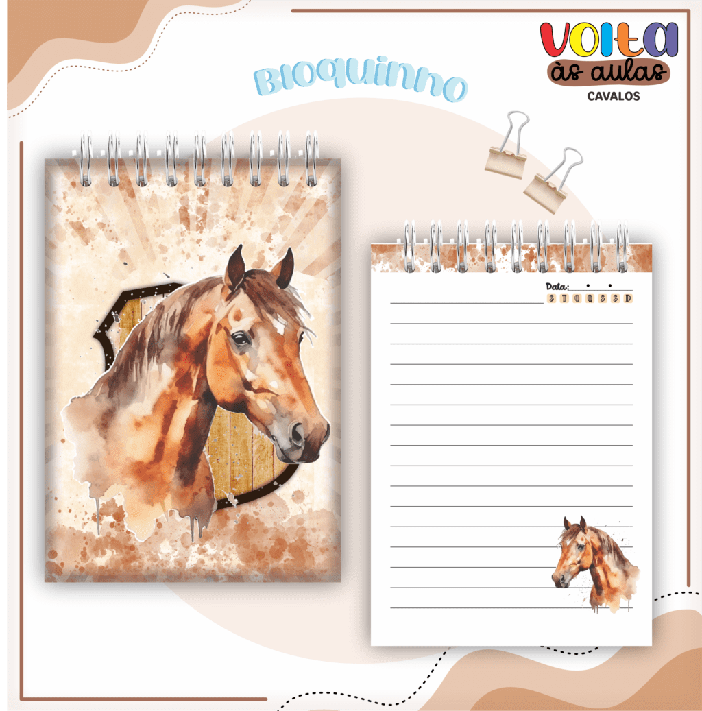 Kit Cavalo – Volta às Aulas 2024 (Lina) - Imagem 5