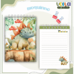 Kit Dinossauros – Volta às Aulas 2024 (Lina) - Imagem 4