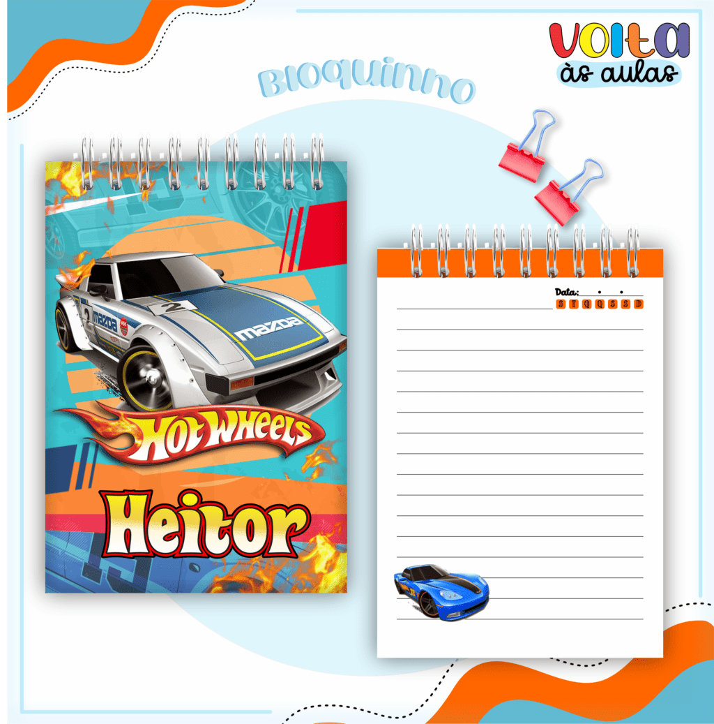 Kit Hotweels – Volta às Aulas 2024 (Lina) - Imagem 8