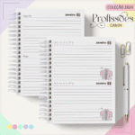 Combo FISIOTERAPEUTA Feminina – Profissões 2024 (Lina) - Imagem 21