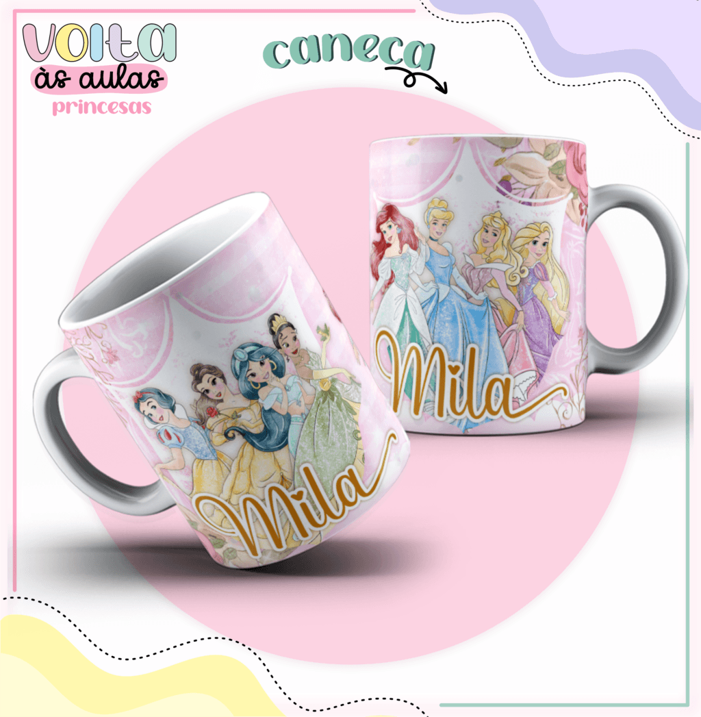 Kit Princesas – Volta às Aulas 2024 (Lina) - Imagem 6