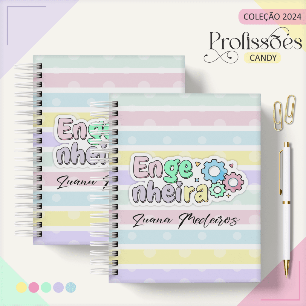 Combo ENGENHEIRA Feminina – Profissões 2024 (Lina) - Imagem 1