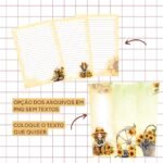 Papéis de Carta e Marcadores de Página - Salmos (Amora Kraft) - Imagem 4