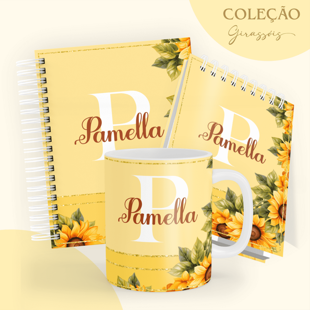 COMBO Alfabeto Girassois 2024 – 5 Modelos (Pamella) - Imagem 3