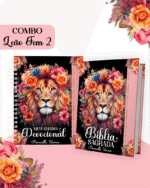 COMBO Leão de Judá Feminino - Devocional | Capa Bíblia (Pamella) - Imagem 4