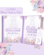 COMBO Nossa Senhora Lilás - Devocional | Capa Bíblia (Pamella) - Imagem 5