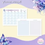 Coletiva Planners - Borboleta Lilás (Mari Papers) - Imagem 6