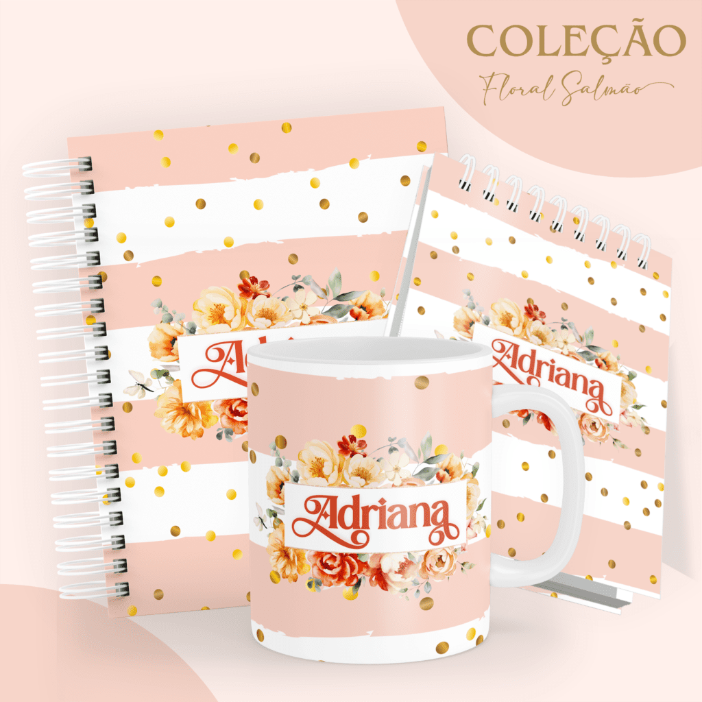 COMBO Floral Salmão 2024 – 5 Modelos (Pamella) - Imagem 5