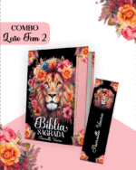 COMBO Leão de Judá Feminino - Devocional | Capa Bíblia (Pamella) - Imagem 5