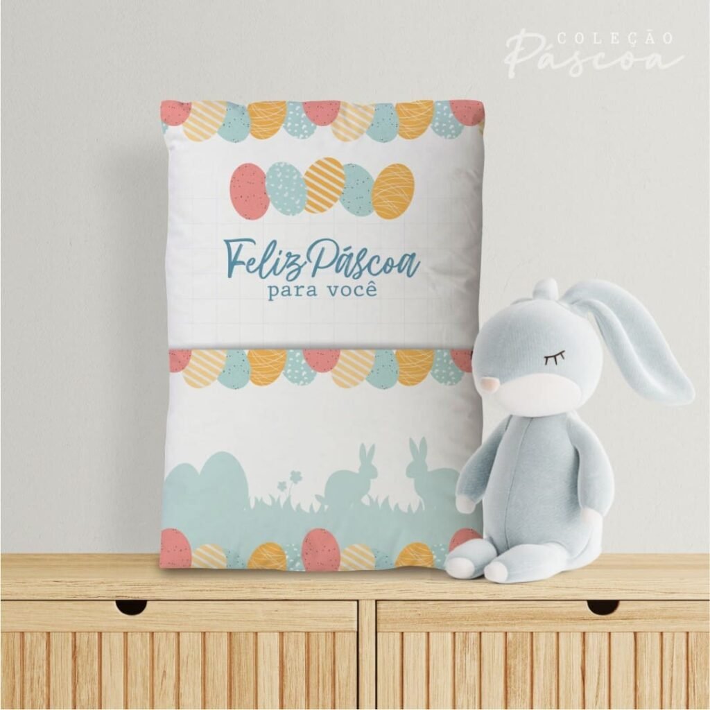 Pacote de Artes Almofadinha com Bolso Páscoa V24 (Vintage) - Imagem 5