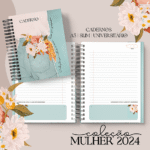 Coleção Mulher 2024 Cadernos - A5 | Slim | Universitário (Metamopaper) - Imagem 6