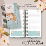 Coleção Mulher 2024 Cadernos - A5 | Slim | Universitário (Metamopaper)