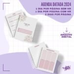 Agenda 2024 Menina Datada (Luminous) - Imagem 9
