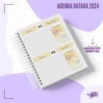 Agenda 2024 Alfabeto Girassol (Luminous) - Imagem 4