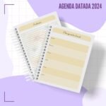 Agenda 2024 Alfabeto Girassol (Luminous) - Imagem 2