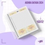 Agenda 2024 Alfabeto Girassol (Luminous) - Imagem 5