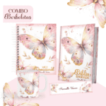 COMBO Borboletas - Devocional | Capa Bíblia (Pamella)