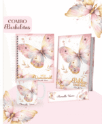 COMBO Borboletas - Devocional | Capa Bíblia (Pamella)