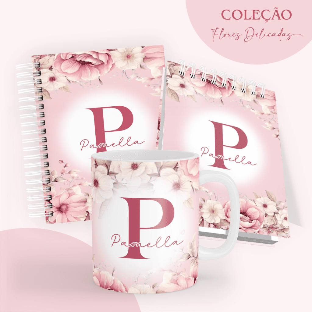 COMBO Flores Delicadas 2024 – 5 Modelos (Pamella) - Imagem 5