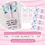 Porta Lápis Borboleta (Art Ideia)