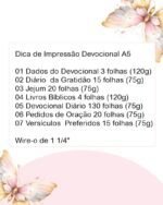 COMBO Borboletas - Devocional | Capa Bíblia (Pamella) - Imagem 7