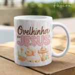 Pacote de Artes Caneca Personalizada Páscoa Cristã V24 (Vintage) - Imagem 19