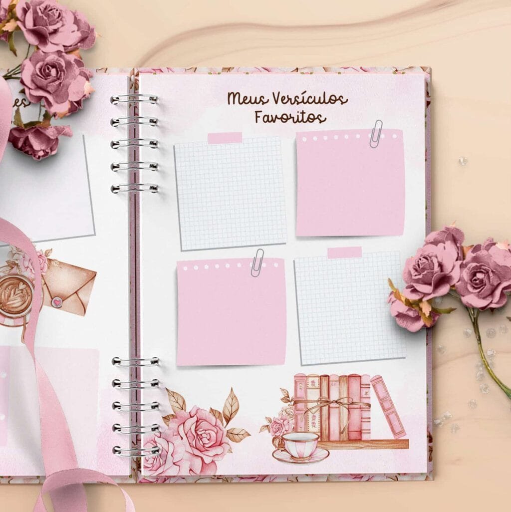 Caderno de Pregações Coleção Mulher Virtuosa (Bicho Papel) - Imagem 4