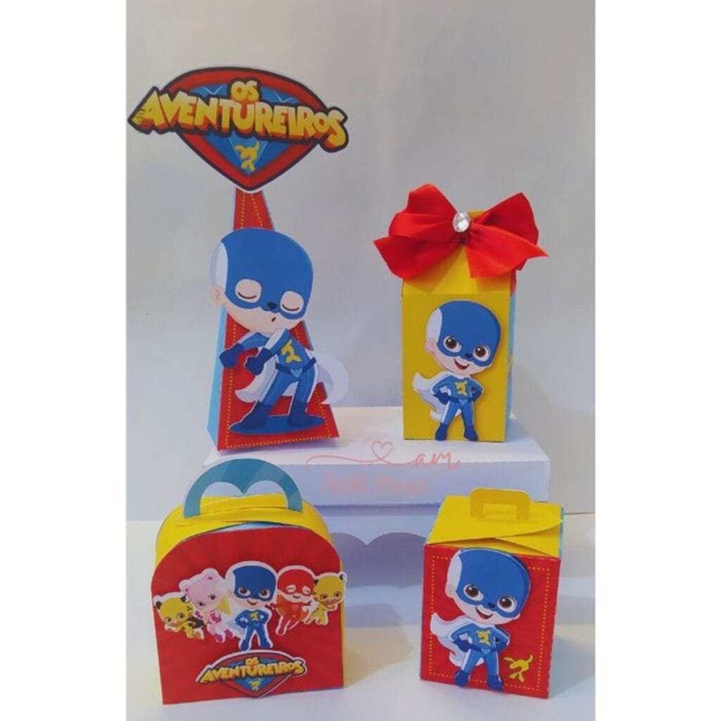 Kit Avulso Festa - Aventureiro Menino - Imagem 1