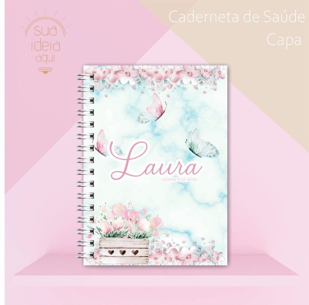 Caderneta de Saúde - Borboleta - Imagem 1
