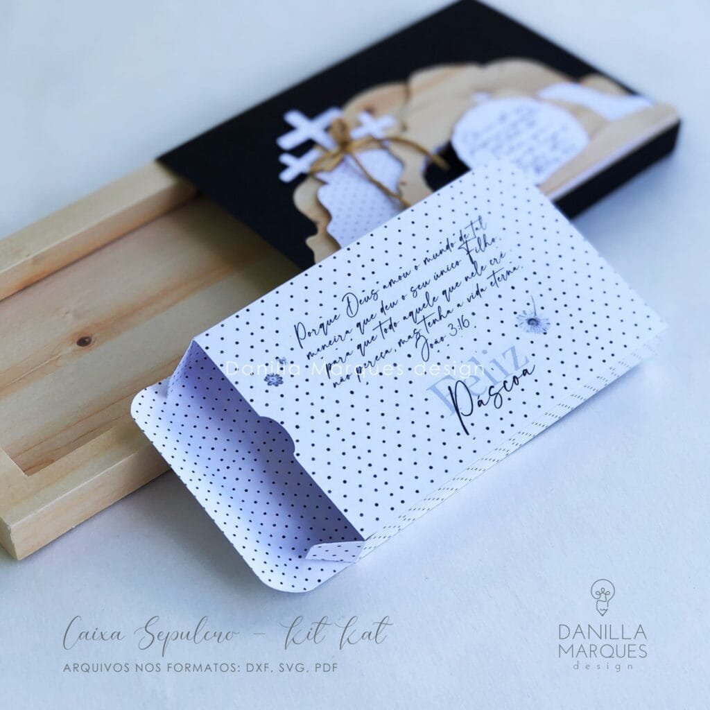 Caixa Sepulcro para Kit Kat - Imagem 2