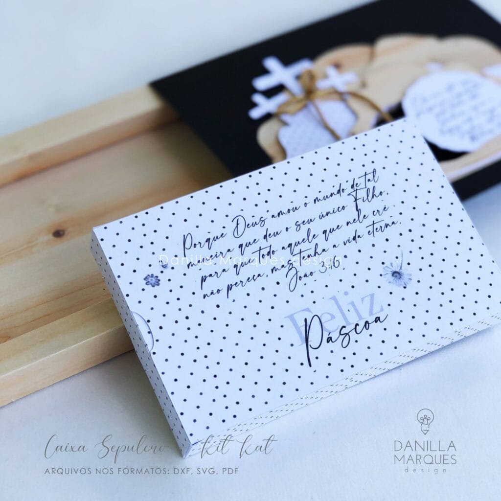 Caixa Sepulcro para Kit Kat - Imagem 3