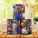 Super Mario Bros - 20 Artes em 3D Inflados