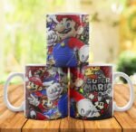 Super Mario Bros - 20 Artes em 3D Inflados