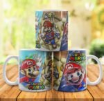 Super Mario Bros - 20 Artes em 3D Inflados - Imagem 7