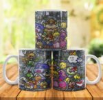 Super Mario Bros - 20 Artes em 3D Inflados - Imagem 14