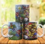 Super Mario Bros - 20 Artes em 3D Inflados - Imagem 16