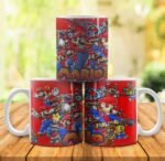 Super Mario Bros - 20 Artes em 3D Inflados - Imagem 20