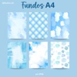 Kit Digital - Alfabeto COELHINHOS AZUL (Ilustracin) - Imagem 2