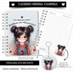 Kit Coleção Menininhas - Cadernos A5 - 3 Modelos