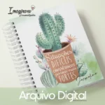 Caderno Cactos Frase